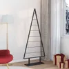 vidaXL Albero di Natale in metallo nero, 180 cm, acciaio Anteprima dell’immagine prodotto 2