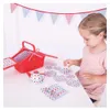 Bigjigs Toys Čajová súprava Polka Dot v piknikovom košíku Náhľad obrázku produktu 9