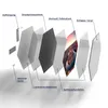 DEQORI Glasbild Echtglas 55x48 cm 'Horseshoe Bend am Abend' Produktbild-Vorschau 6