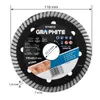 Profesionální diamantový kotouč GRAPHITE 110 mm na Náhled obrázku produktu 3