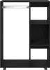vidaXL Szafa czarny dąb 80 x 40 x 110 cm materiał Podgląd zdjęcia produktu 5