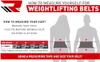 NRG fitness Gewichthebergürtel - Größe: S Produktbild-Vorschau 7