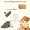 COSTWAY Hundetreppe,4 Stufen Haustiertreppe,Hunderampe mit Produktbild-Vorschau 8