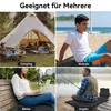 2er Set Outdoor Sitzkissen faltbar, Isolier-Sitzauflage Produktbild-Vorschau 4