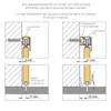 inova Holzschiebetür 1025 x 2200 mm, Weiß, Komplettset mit Produktbild-Vorschau 10