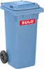 SULO Müllgroßbehälter 120l HDPE blau fahrbar,n.EN 840 - Produktbild-Vorschau 3
