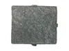 A gray felt case for a laptop or tablet, shown flat against a white background. The case has a simple, minimalist design with a small flap closure on the right side. Produktbild-Vorschau