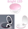 LED-Kompaktspiegel, wiederaufladbar, 1x/10x Vergrößerung, Produktbild-Vorschau 3
