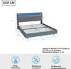 okwish Polsterbett Doppelbett 140 x 200 cm mit Produktbild-Vorschau 7
