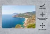 MuchoWow® Mauspad Mousepad Frankreich - Meer - Küste 27x18 Produktbild-Vorschau 2