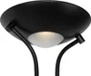 Moderne Stehlampe Schwarz mit Leselampe inkl  LED dunkel Produktbild-Vorschau 6