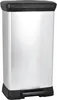 Poubelle Curver CURVER en métal argenté, 50 L Voir les images du produit 1