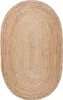 Volero - Dywan jutowy - Fair owalny Naturalny - 205x305 cm Podgląd zdjęcia produktu 6
