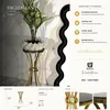 Mauro Ferretti Beistelltisch Shanty hoch Ø 40x81 cm gold Produktbild-Vorschau 13