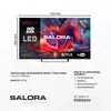 Salora FOD32HV, 81,3 cm (32"), 1366 x 768 px, LED, Smart Náhľad obrázku produktu 3
