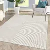 Moderner Teppich mit 3D Bogen Muster Größe - 80 x 300 cm Produktbild-Vorschau 5