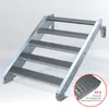 Stahltreppe 5 Stufen bis Höhe 100 cm, Laufbreite : 100 cm Produktbild-Vorschau 2