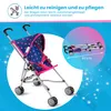 Kinderplay Puppenbuggy KP0290T – Leichter faltbarer Produktbild-Vorschau 6