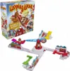 A product shot of the board game Looping Louie, with the game box and the assembled game board. Produktbild-Vorschau