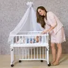 babybay Himmel Organic Baumwolle Royal mit Schleife passend Produktbild-Vorschau 5
