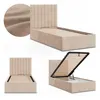 Polsterbett POLLA 90x200 Samt mit Bettkasten und Produktbild-Vorschau 1