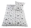 A bedding set with a star pattern on a white background. Produktbild-Vorschau