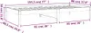 vidaXL Tagesbett 90x190 cm Massivholz Kiefer Produktbild-Vorschau 6