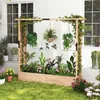 COSTWAY Blumenkasten mit Rankgitter, hängendem Produktbild-Vorschau 2