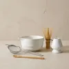 Sada na matcha čaj z porcelánu a bambusu v dárkovém balení Náhled obrázku produktu 3