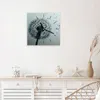 Wanduhr aus Glas mit Motiv Pusteblume im Wind- 30 x 30 cm - Produktbild-Vorschau 3
