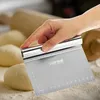 COM-FOUR® Premium Teigspatel, Teigabstecher aus Edelstahl, Produktbild-Vorschau 2