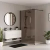 Parete doccia Walk-In REA Flexi 120 Black Anteprima dell’immagine prodotto 3
