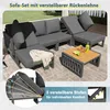 Set da giardino Fliek 7 pezzi, divano angolare con Anteprima dell’immagine prodotto 6