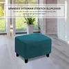 Stretch Ottoman Cover Stool Covers Footstool Protective Náhled obrázku produktu 6
