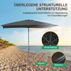 Ombrellone Bettizia rettangolare per balcone Ø210x140cm Anteprima dell’immagine prodotto 6