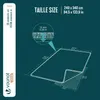 VOUNOT® Weicher Kurzflor Teppich Wohnzimmer mit Produktbild-Vorschau 3