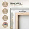 Leinwand Bilder 80x120 cm - Lebensbaum - Beige - Gold - Produktbild-Vorschau 3