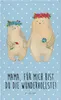Mr. & Mrs. Panda Tapestry Bären mit Blumenkranz - Blau Produktbild-Vorschau 1