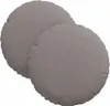 vidaXL Sedací polštáře, 2 kusy, látka, barva taupe, průměr Náhled obrázku produktu 1