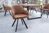 riess-ambiente Retro Design Stuhl LUCCA vintage braun Produktbild-Vorschau 2