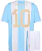 Argentinien Fußball Trikot Set Messi Heim - Kinder und Produktbild-Vorschau 1