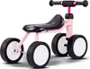 A pink Puky PUKYLINO retro balance bike with a black seat and black handlebars, shown against a white background. Voir les images du produit