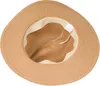 styleBREAKER Damen Panama Sonnenhut Einfarbig mit Stoff Produktbild-Vorschau 4