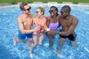 Piscina con struttura rotonda Steel Pro MAX effetto pietra Anteprima dell’immagine prodotto 6