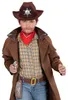 Pistolenhalfter mit Gürtel Cowboy braun Produktbild-Vorschau 6
