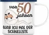 Trendation -  50. Geburtstag Emaille Tasse Mann Geschenk Produktbild-Vorschau 1