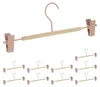 Relaxdays Hosenbügel 10er Set, je 2 Klammern, Produktbild-Vorschau 1