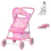 Chipolino Puppenwagen Alice Aufbewahrungskorb klappbar, Produktbild-Vorschau 1