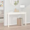 vidaXL Konzolový stolek bílý 110x40x75 cm Masivní Náhled obrázku produktu 2