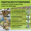 TTL GARDEN 4er Set Meisenknödelhalter mit Dach 31cm Grün Produktbild-Vorschau 4